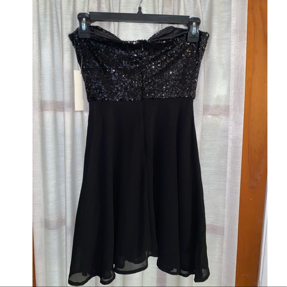 NEW TOBI BLACK SEQUIN DRESS - Picture 5 of 6